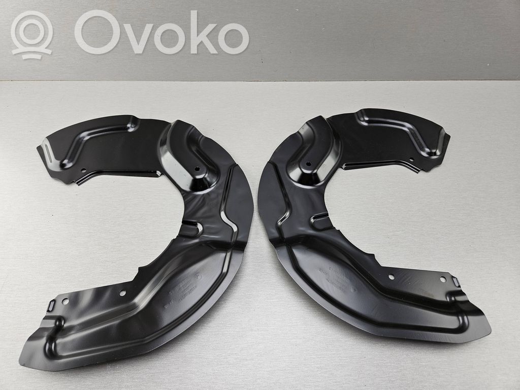 BMW 5 E60 E61 Priekinė stabdžių disko apsauga 