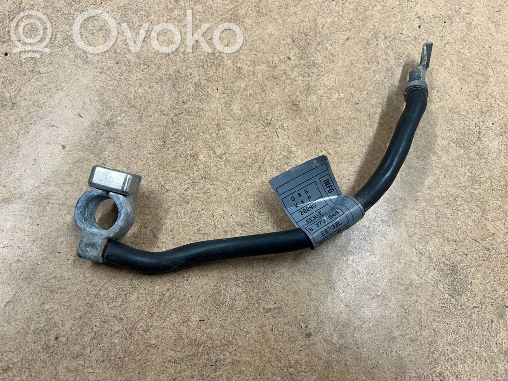 BMW 3 E46 Negative earth cable (battery) 