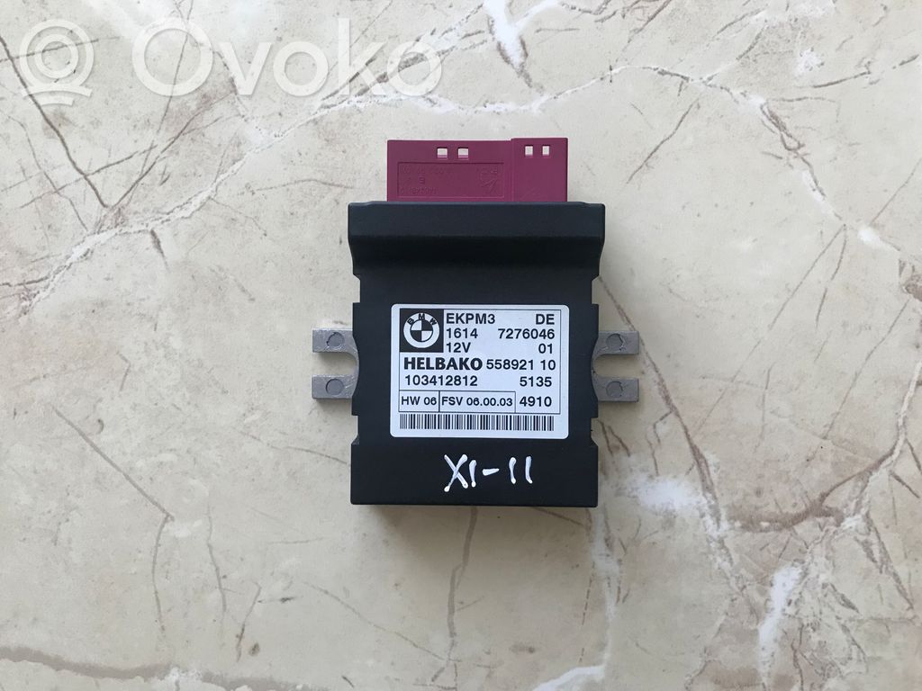 BMW X1 E84 Unidad de control/módulo de la bomba de inyección de combustible 
