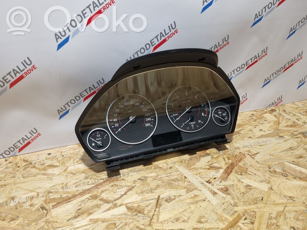 BMW 3 F30 F35 F31 Speedometer (instrument cluster) 