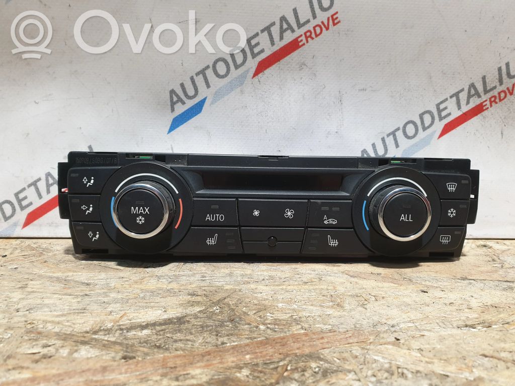 BMW 3 E90 E91 Climate control unit 