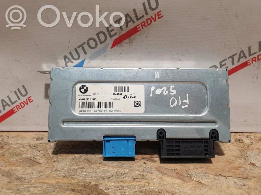 BMW 5 F10 F11 Gateway vadības modulis 