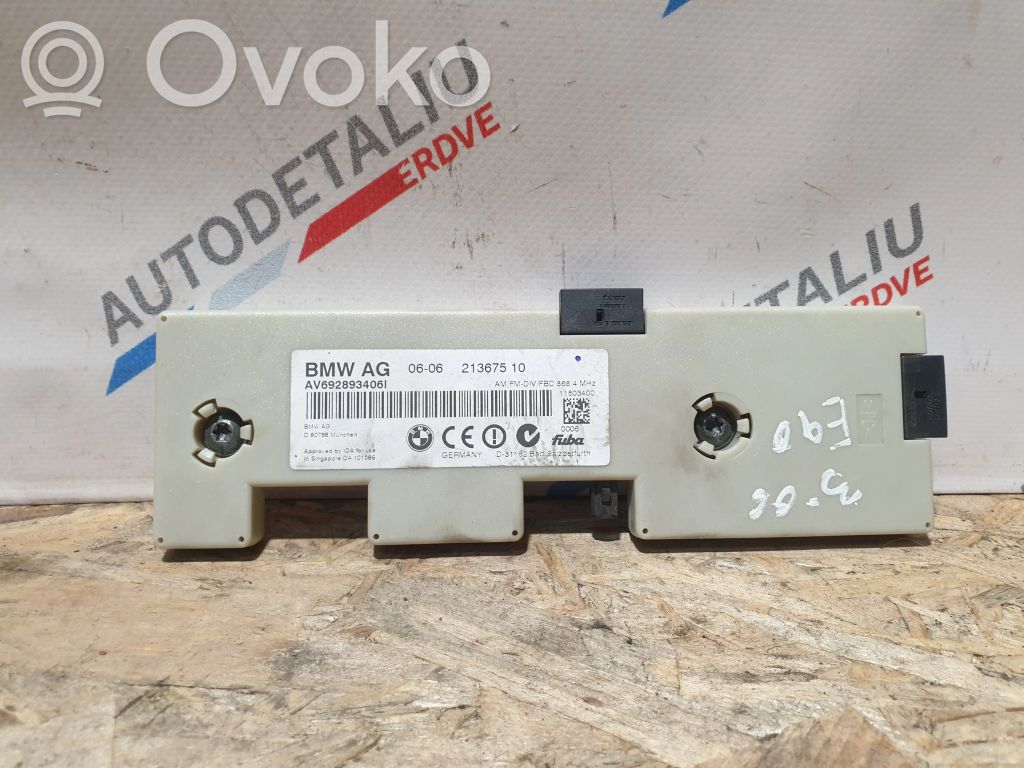 BMW 3 E90 E91 Antenos stiprintuvas 