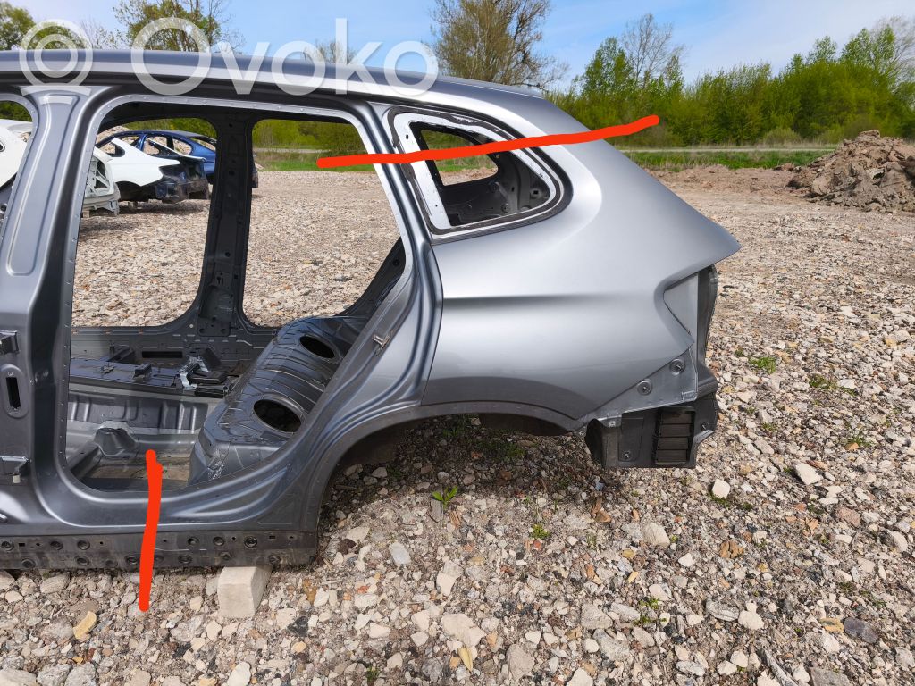 BMW X1 E84 Panel lateral trasero 