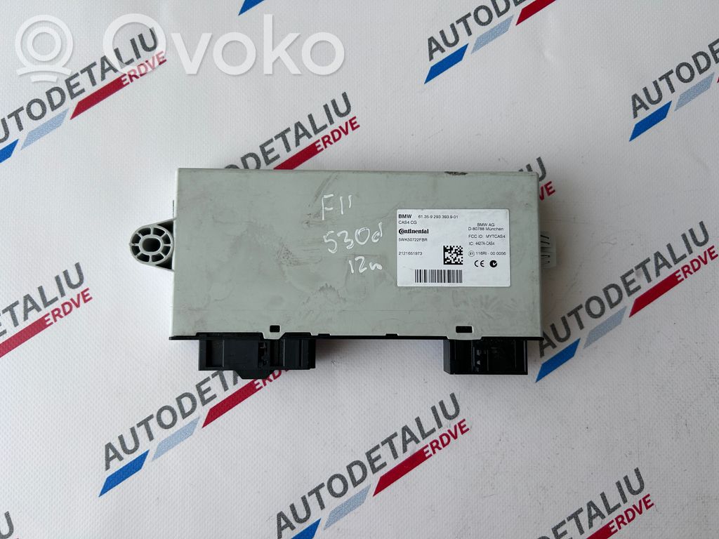BMW 5 F10 F11 Moduł / Sterownik CAS 