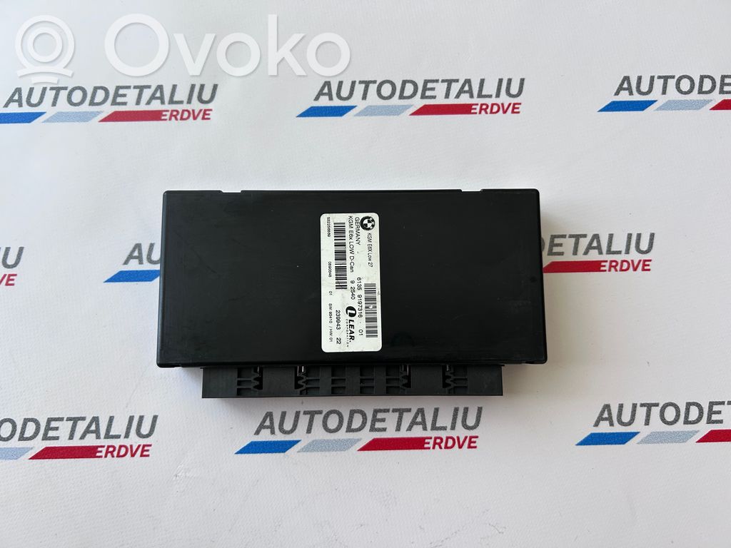 BMW 6 E63 E64 Comfort/convenience module 