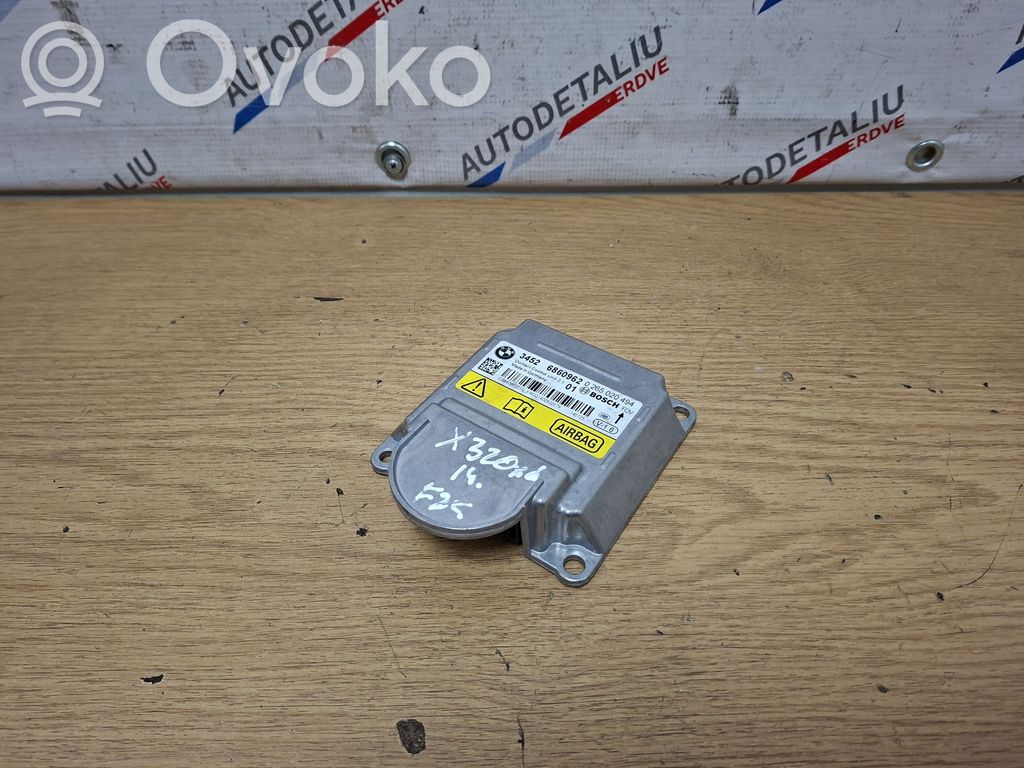 BMW X3 F25 Sterownik / Moduł Airbag 