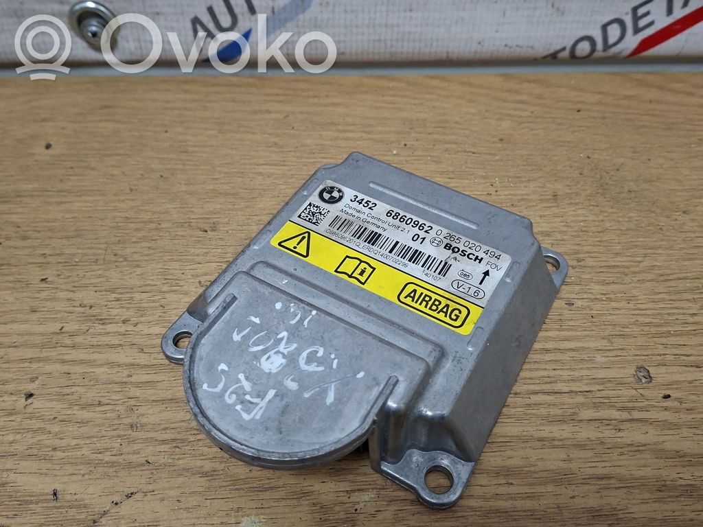 BMW X3 F25 Sterownik / Moduł Airbag 