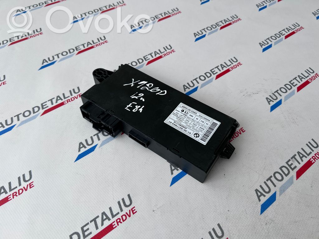 BMW X1 E84 CAS control unit/module 