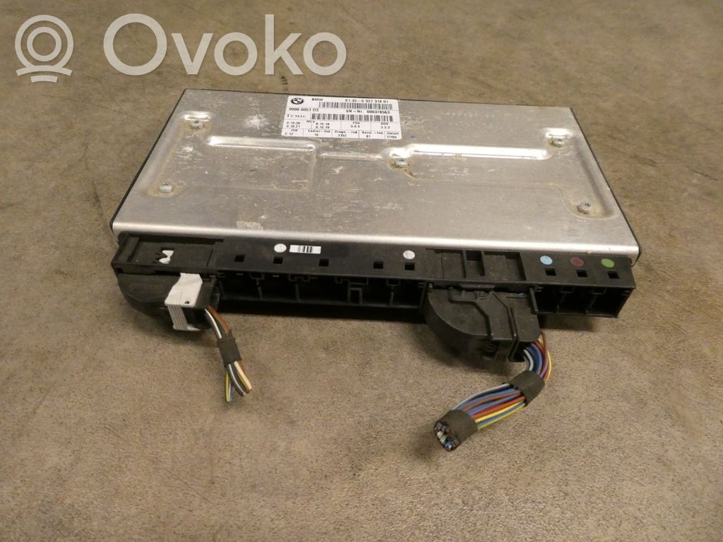 BMW 6 E63 E64 Sēdekļa vadības modulis 