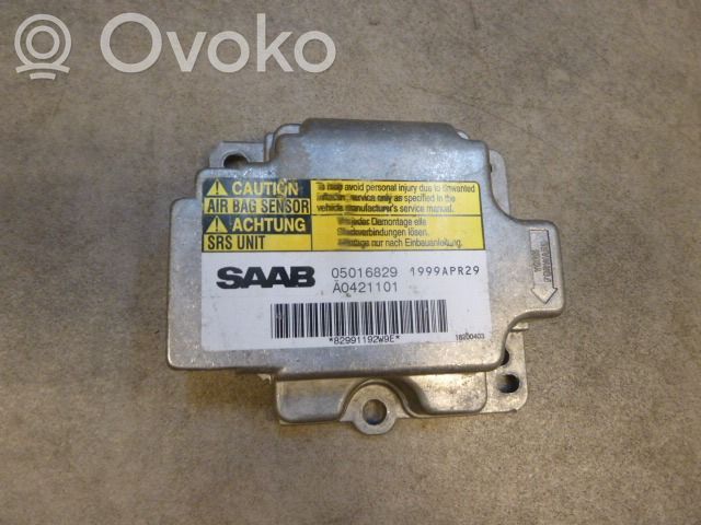 Saab 9-3 Ver1 Airbag control unit/module 