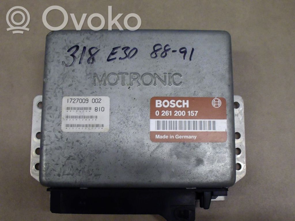 BMW 3 E30 Injection control unit/module 