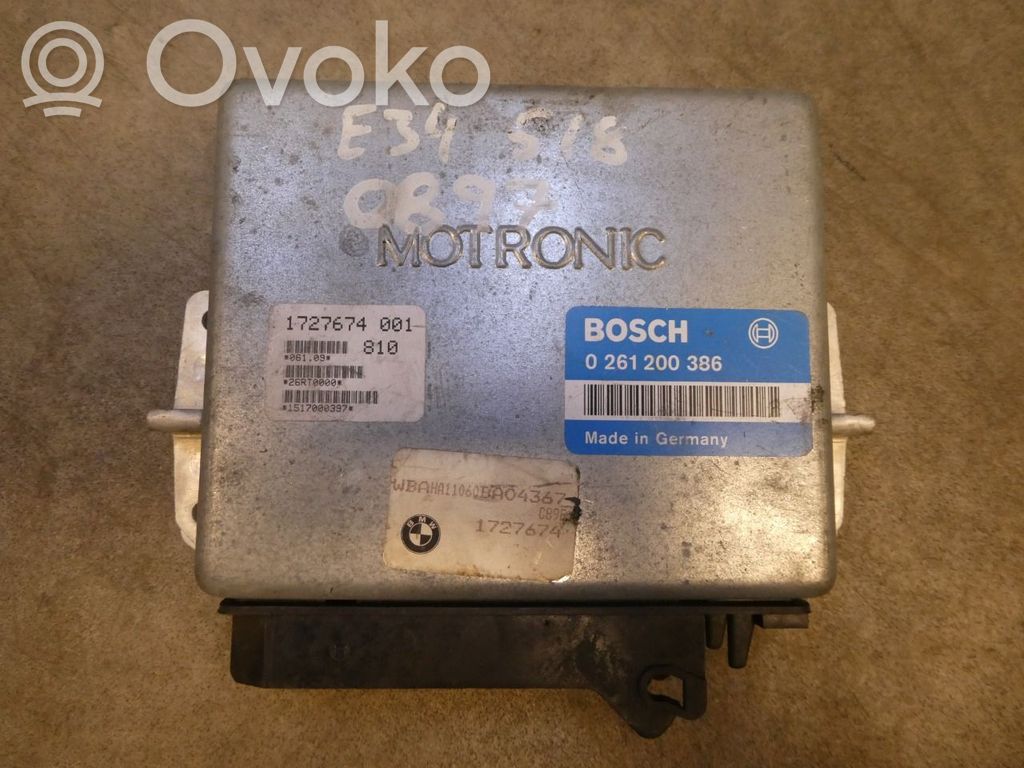 BMW 5 E34 Injection control unit/module 