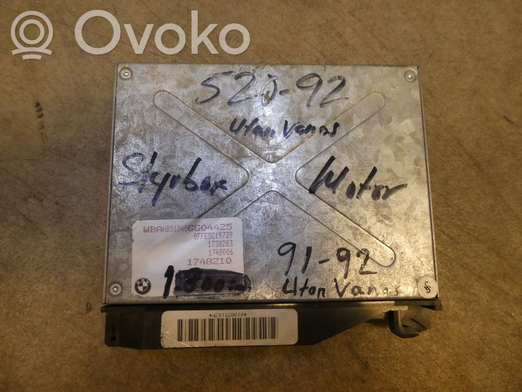 BMW 5 E34 Įpurškimo valdymo blokas 