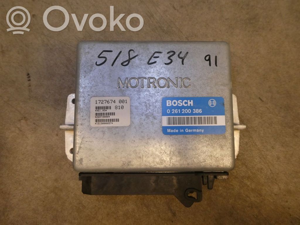 BMW 5 E34 Injection control unit/module 