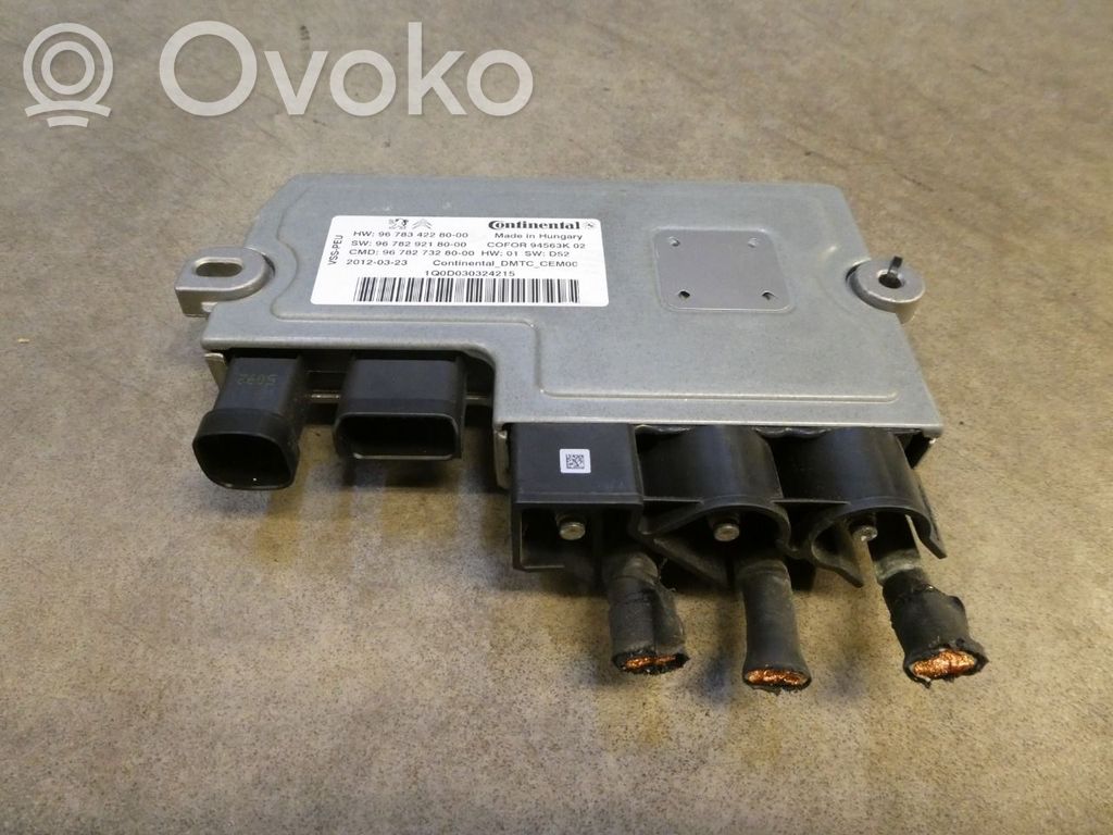 Peugeot 308 Start/Stop control module 