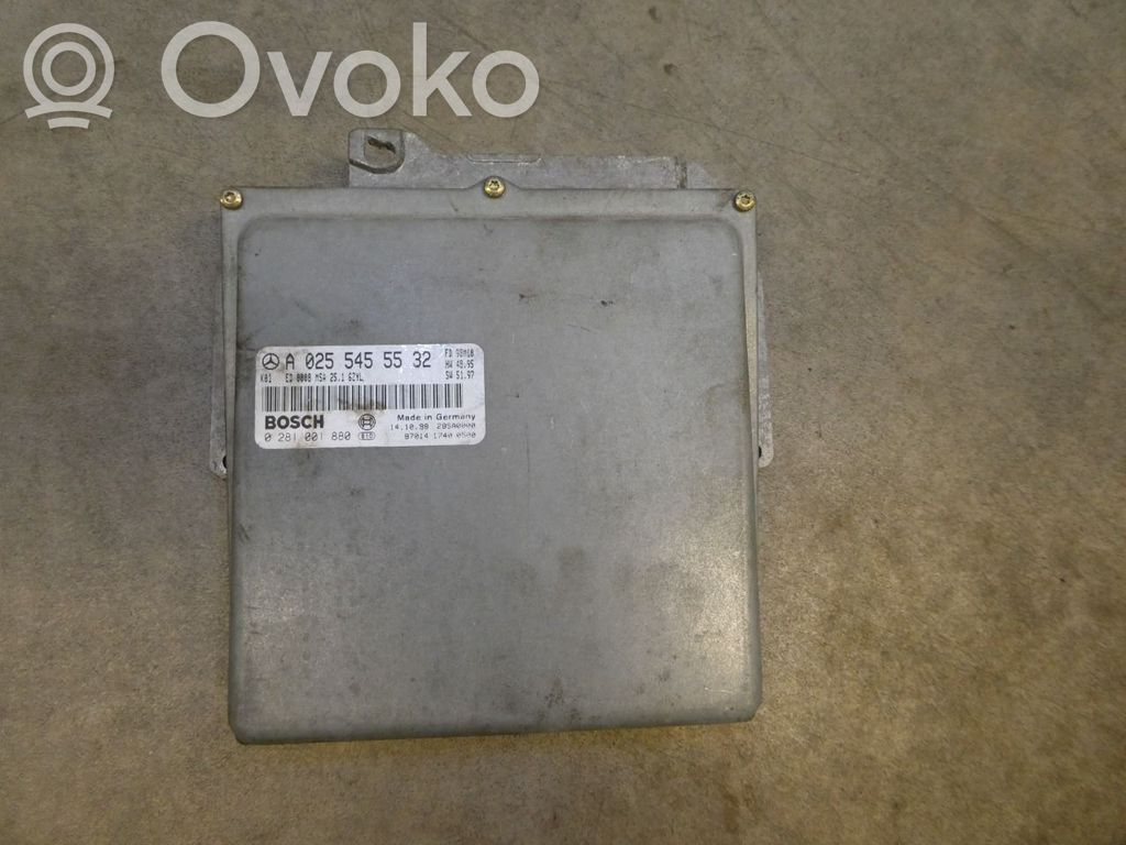 Mercedes-Benz E W210 Injection control unit/module 