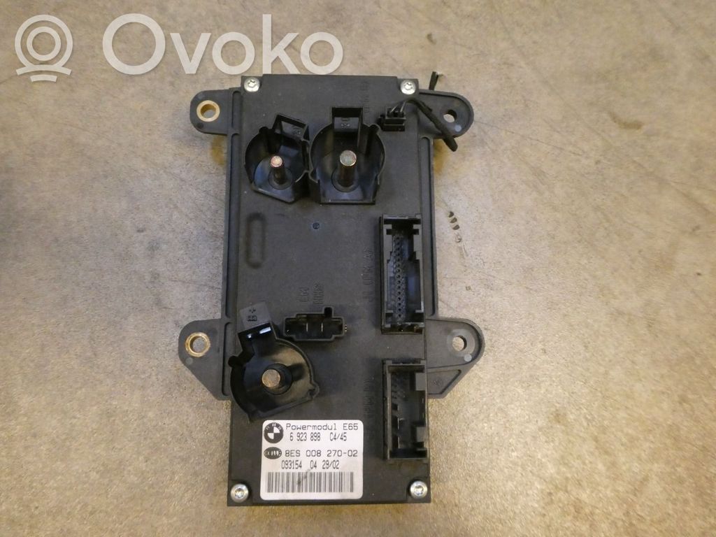 BMW 7 E65 E66 Įpurškimo valdymo blokas 