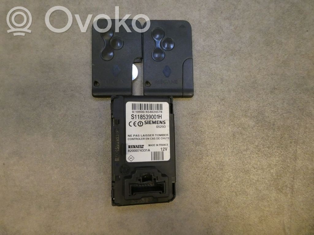 Renault Megane II Ohjauspyörän lukitus 