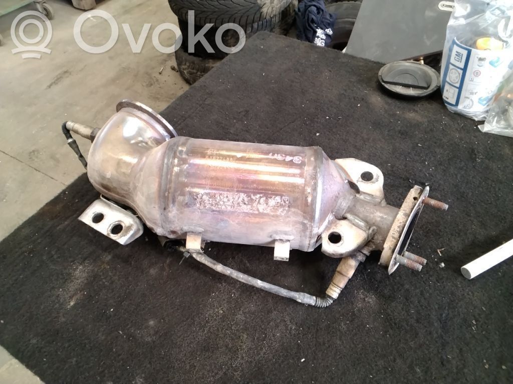 Opel Corsa E Catalyst/FAP/DPF particulate filter 