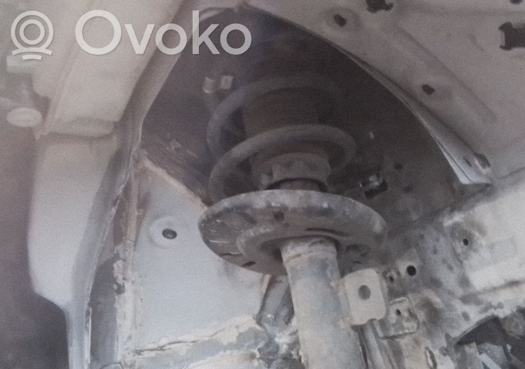 Front shock absorber with coil spring