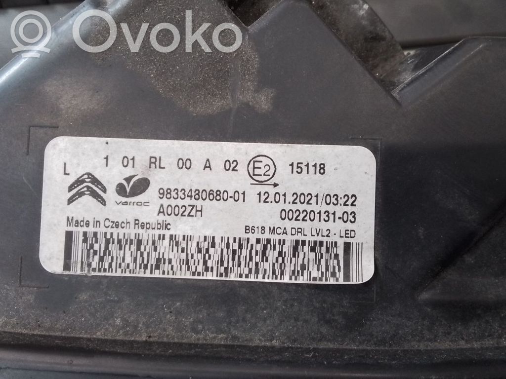 Citroen C3 LED Daytime headlight 