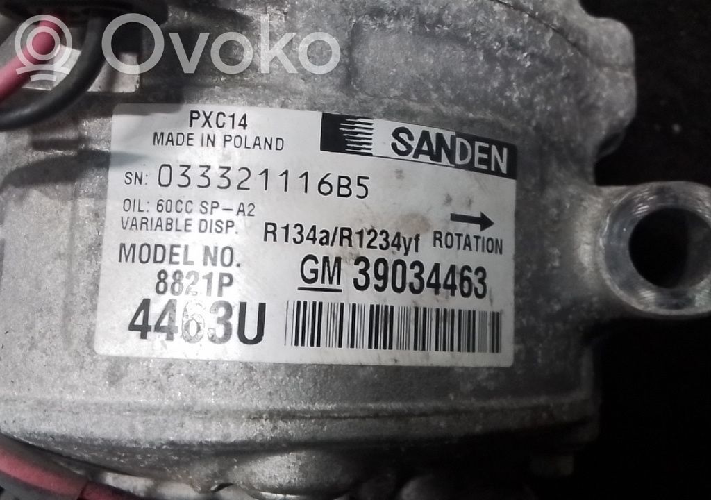 Klimakompressor Pumpe   39157292