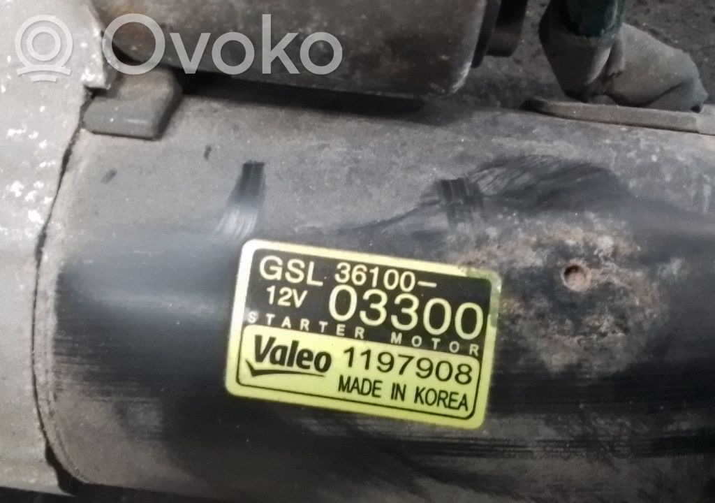 Motor de arranque   3610003300