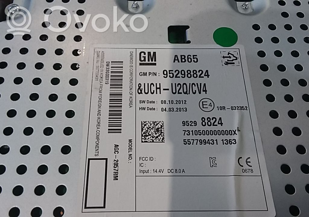 GPS navigation control unit/module   95298824
