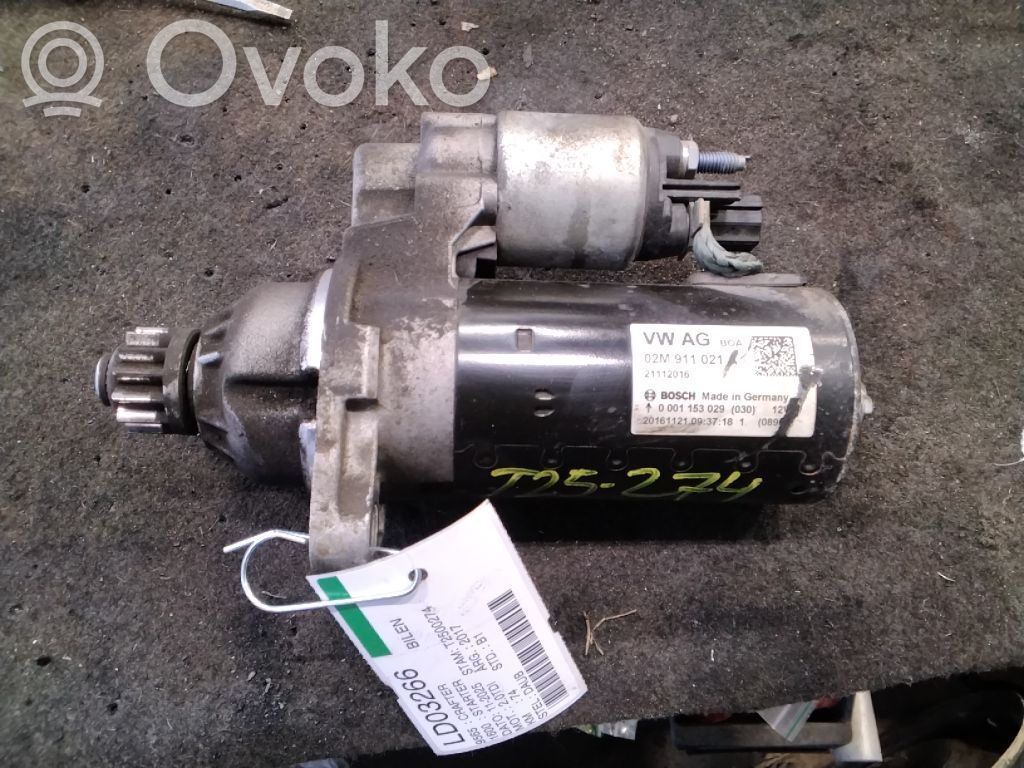 Motor de arranque   02M911021A