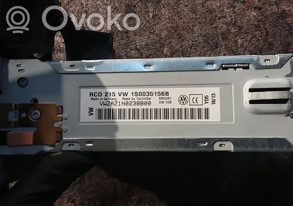 Unité / module navigation GPS   1S0035156B