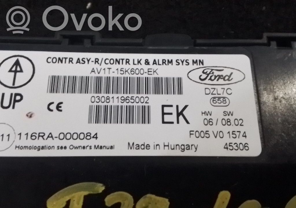Ford Fiesta Mukavuusmoduuli 