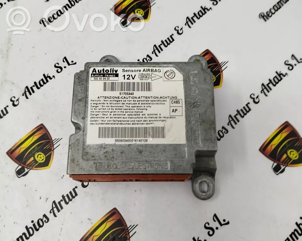 Fiat Doblo Unitate/modul de comandă airbaguri 