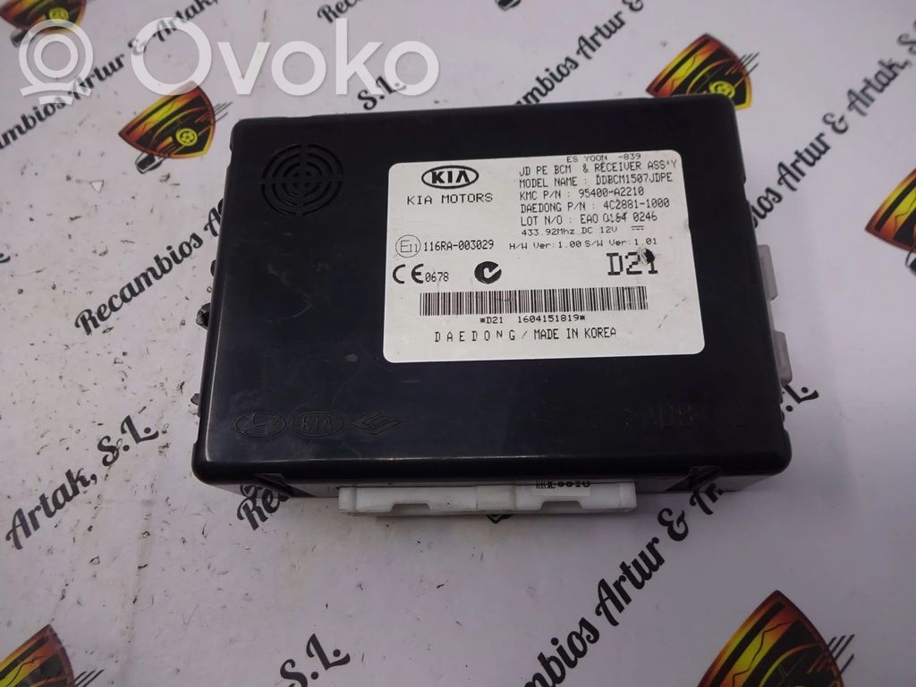 Dzinēja vadības bloks   95400A2210,4C28811000