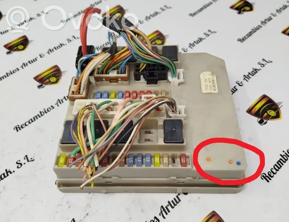 Renault Modus Fuse box set 