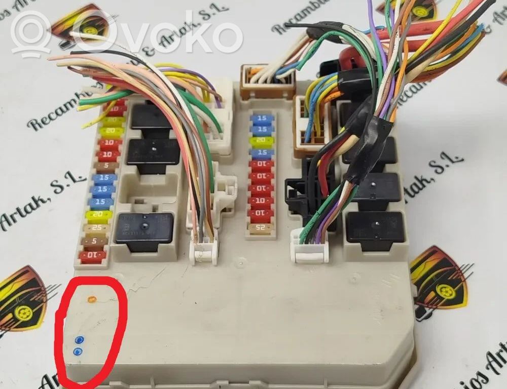 Renault Modus Fuse box set 