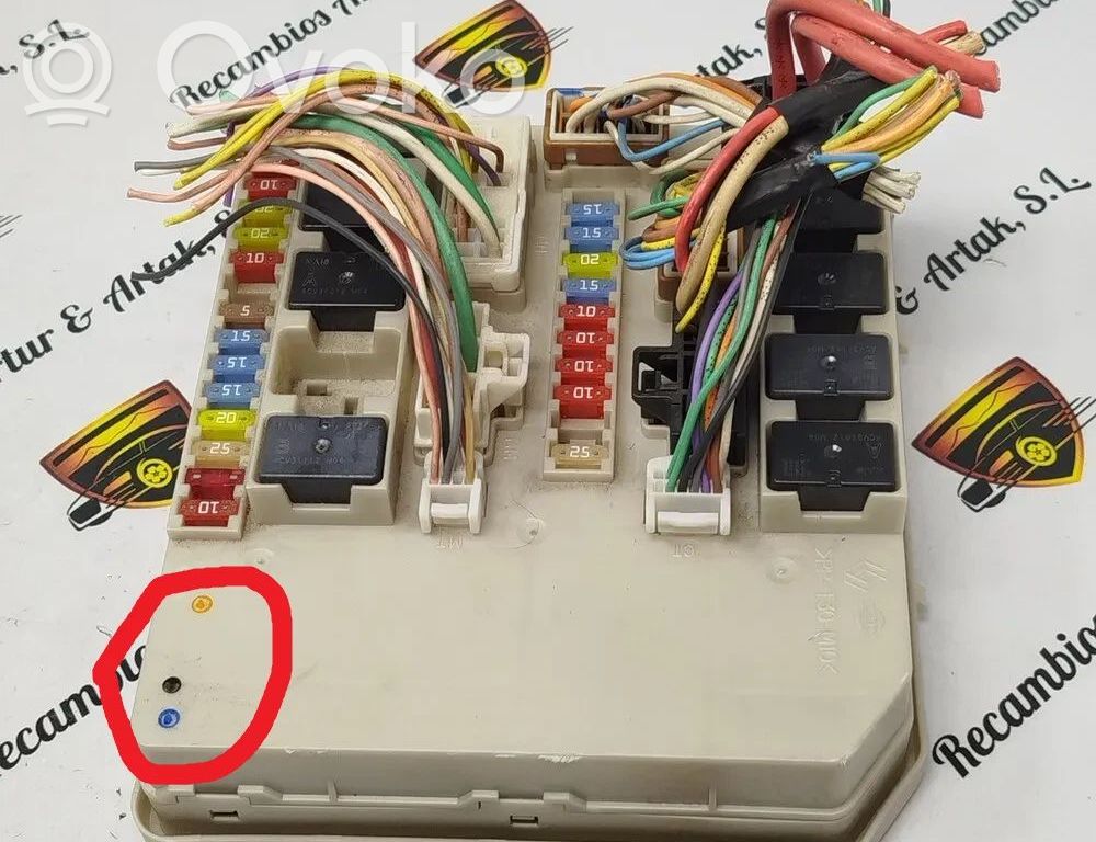 Renault Modus Fuse box set 
