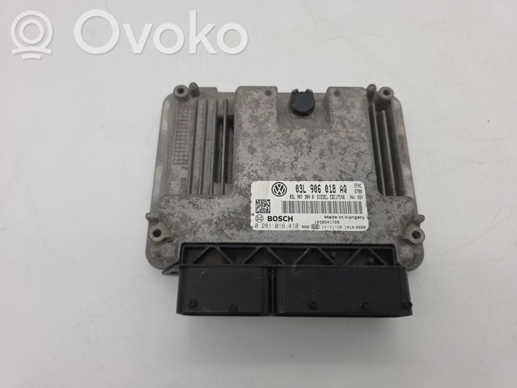 Volkswagen Golf VII Engine control unit/module 