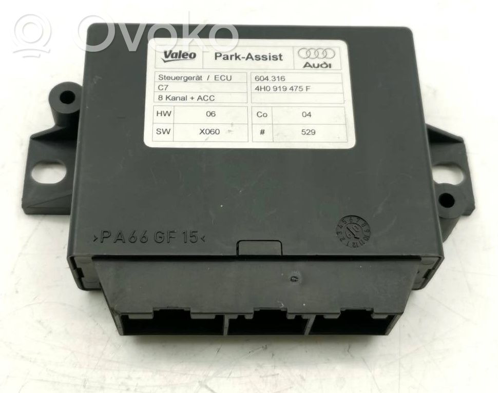 Parking PDC control unit/module   4H0919475F,4H0919475F