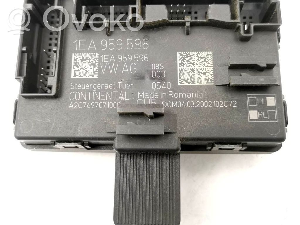 Unité de commande module de porte   1EA959596,1EA959596