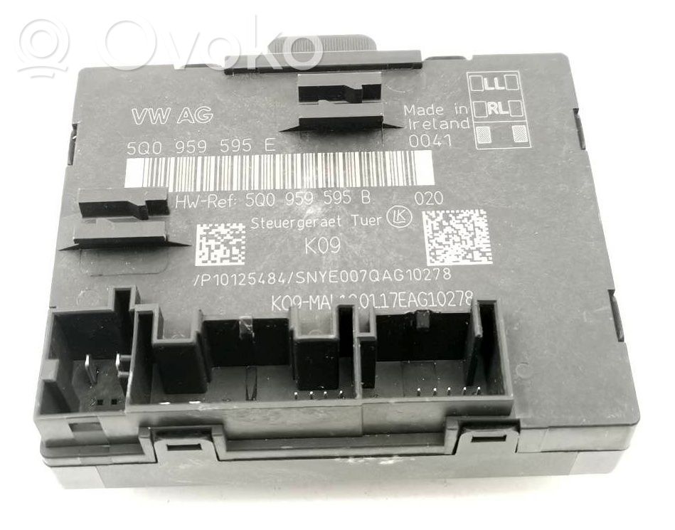 Audi A3 S3 8V Unidad de control/módulo de la puerta 