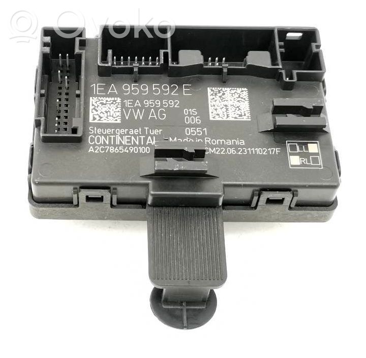 Volkswagen ID.3 Unité de commande module de porte 