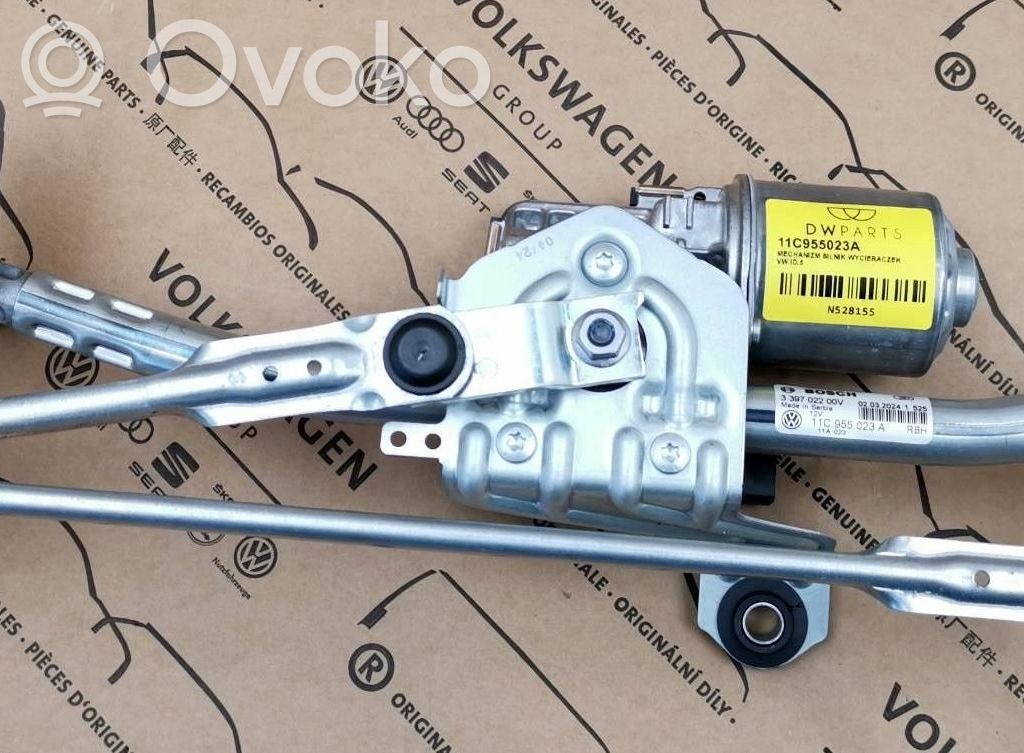 Volkswagen ID.3 Mechanizm i silniczek wycieraczek szyby przedniej / czołowej 
