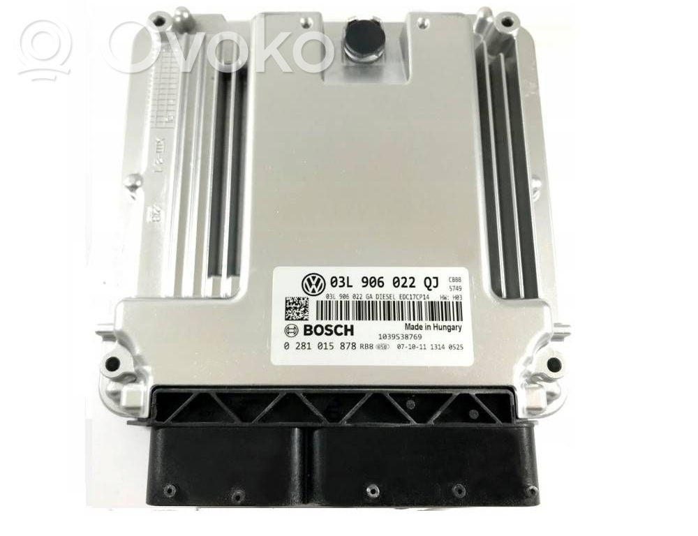 Skoda Superb B6 (3T) Engine control unit/module 