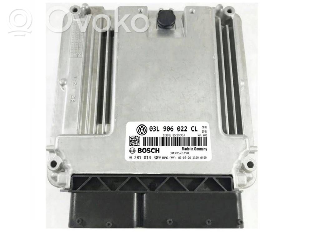 Volkswagen PASSAT B6 Unitate control motor/modul ECU 