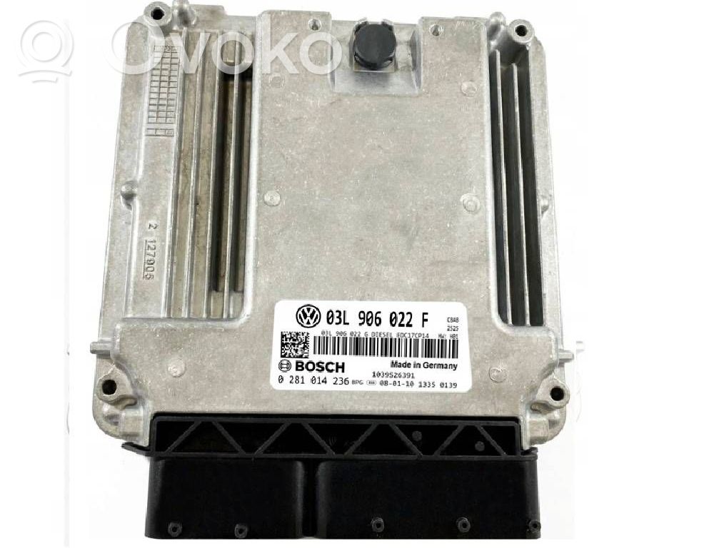 Engine control unit/module   03L906022F,0281014236