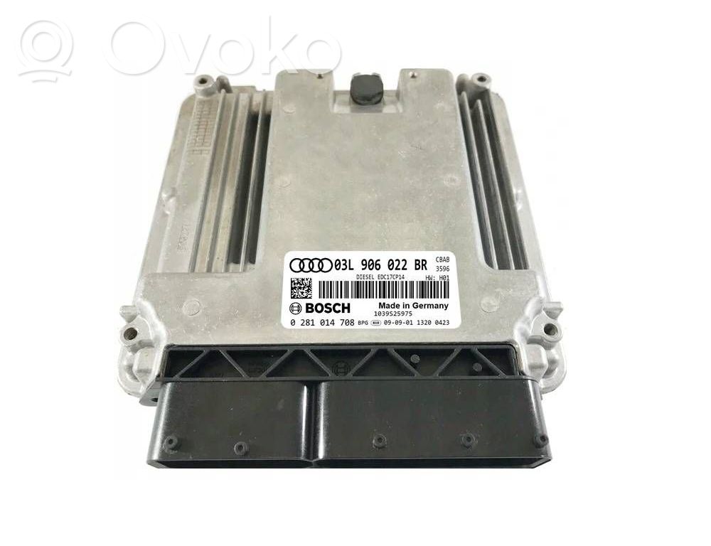 Audi A3 S3 A3 Sportback 8P Engine control unit/module 