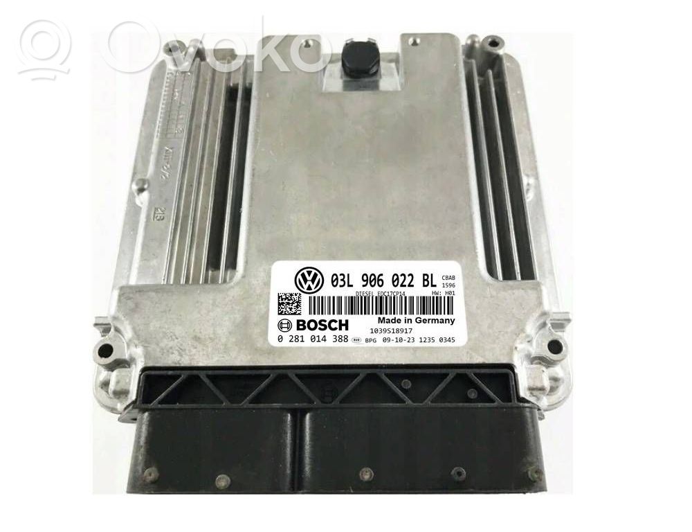 Volkswagen PASSAT CC Unitate control motor/modul ECU 
