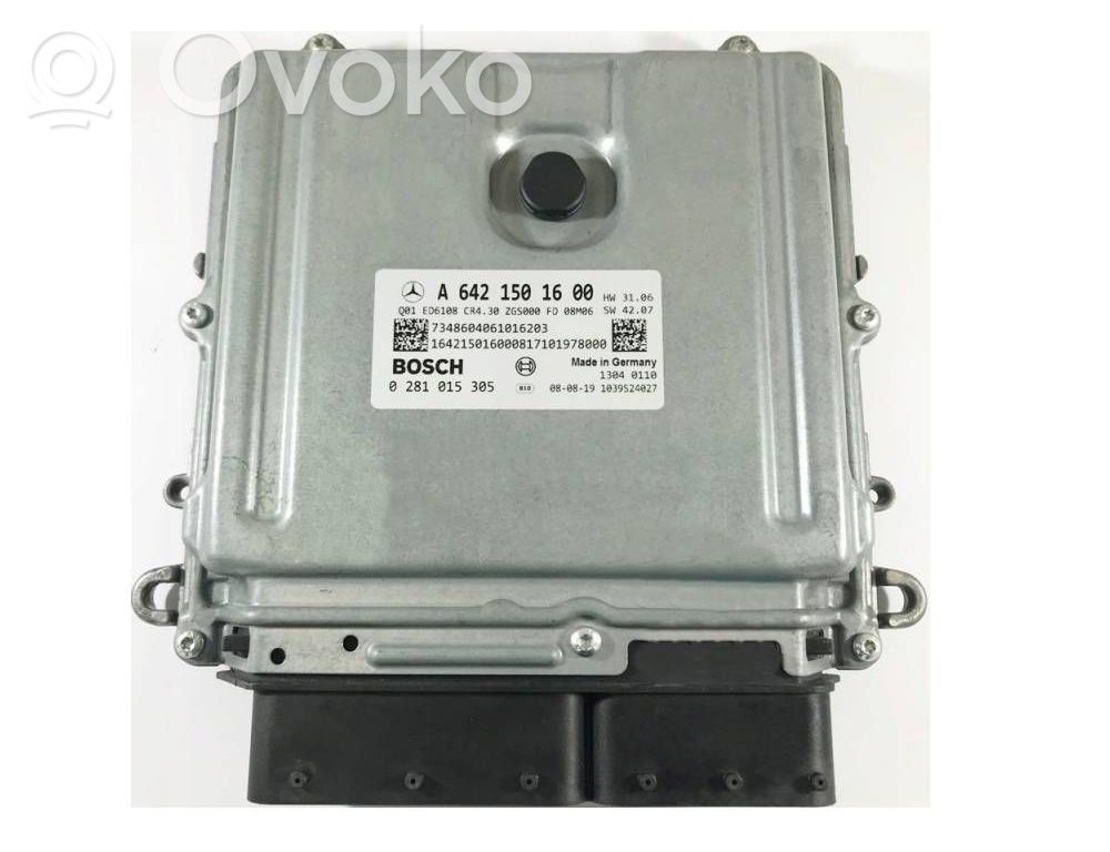 Mercedes-Benz Sprinter W906 Komputer / Sterownik ECU silnika 