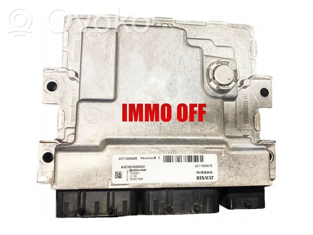 Engine control unit/module   A3C0078480201,237103906S,237103907S